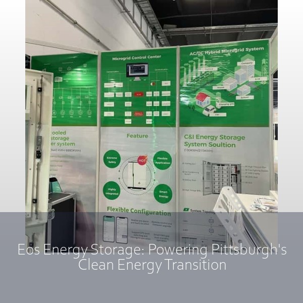 Eos Energy Storage: Powering Pittsburgh's Clean Energy Transition